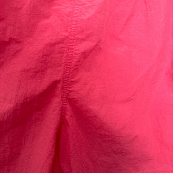 Vintage 90s Shorts Hot Pink Barbie Nylon Shorts Denver Haynes Retro Festival - Picture 8 of 13
